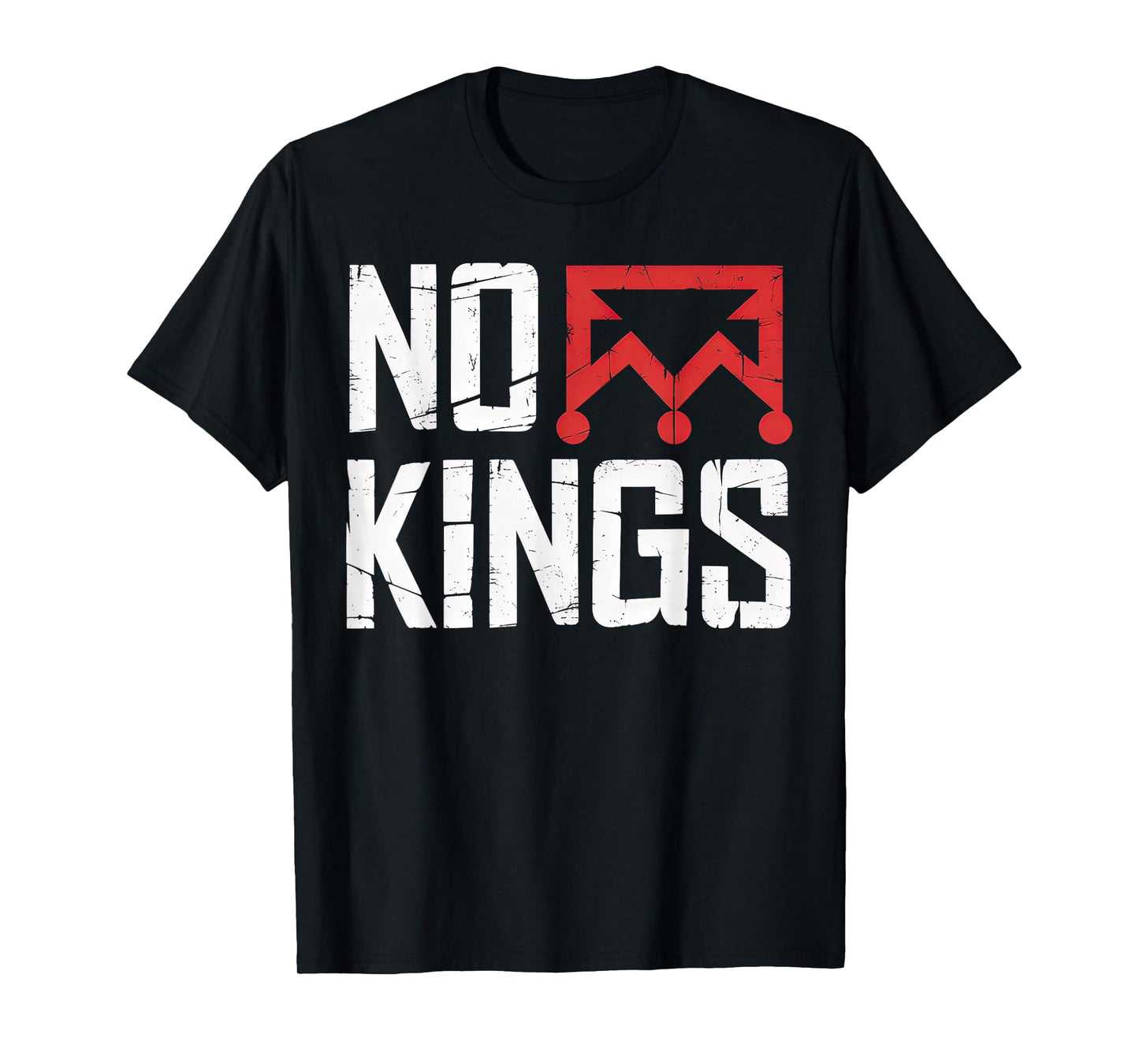 No Kings Protest Sign T-Shirt