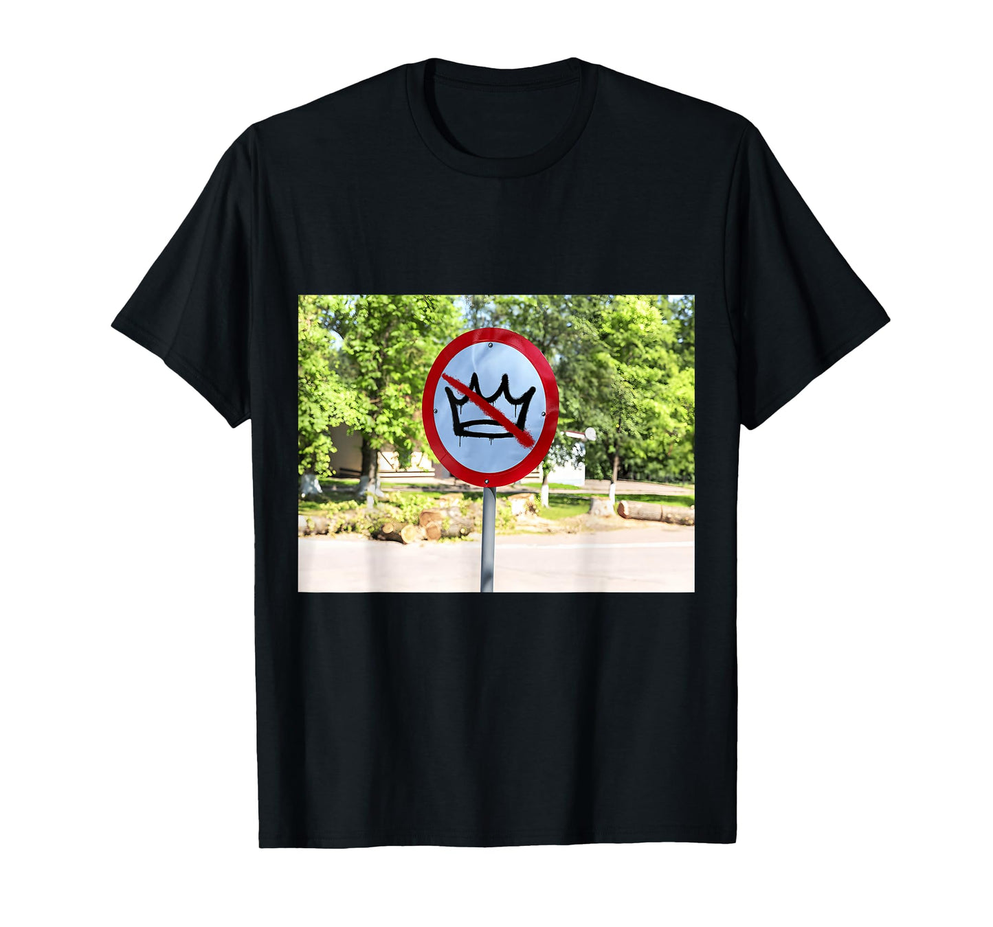 No Kings Sign Shirt for Men Women T-Shirt