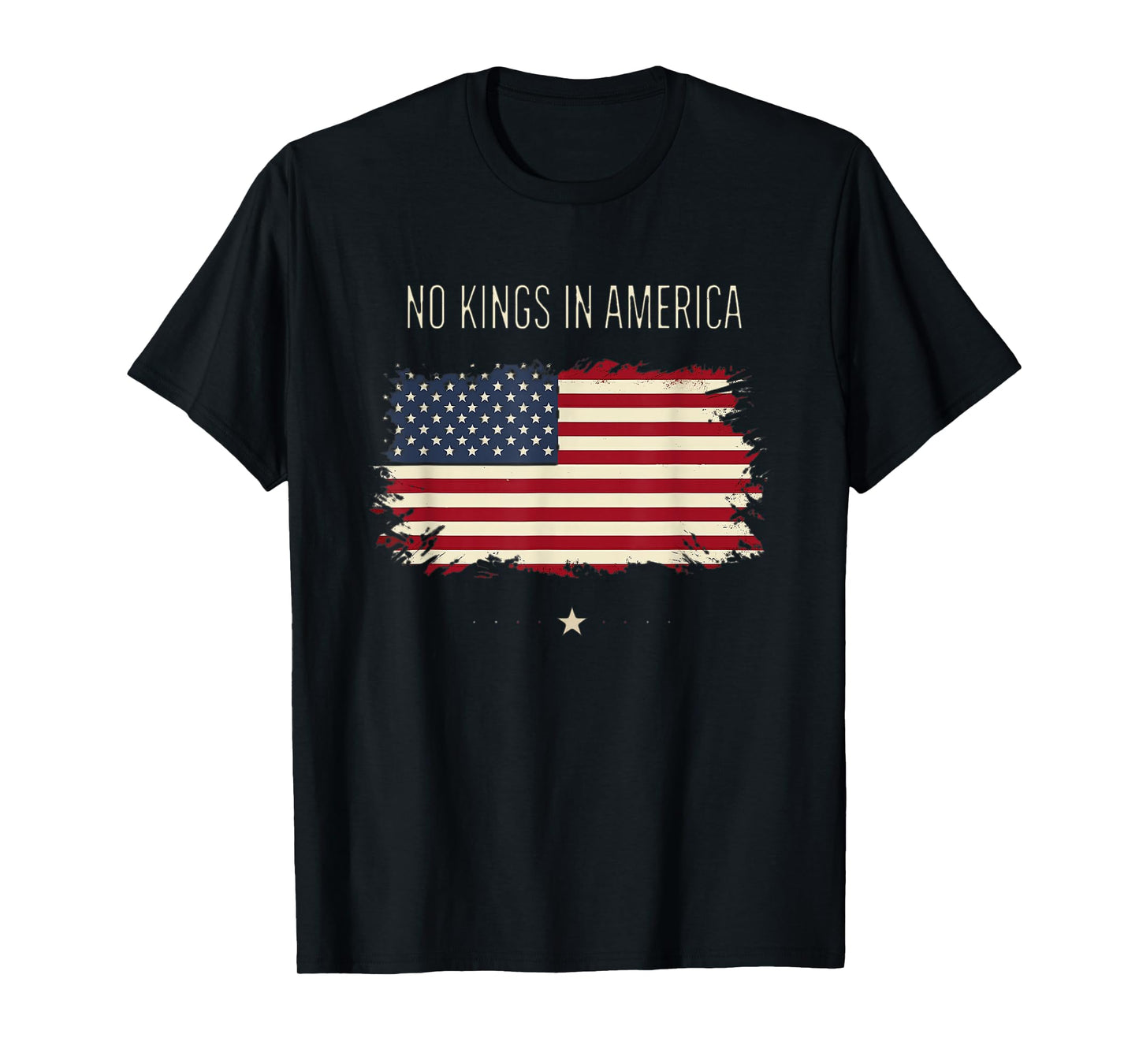 No Kings Vintage Patriotic Freedom Liberty Usa Liberty T-Shirt