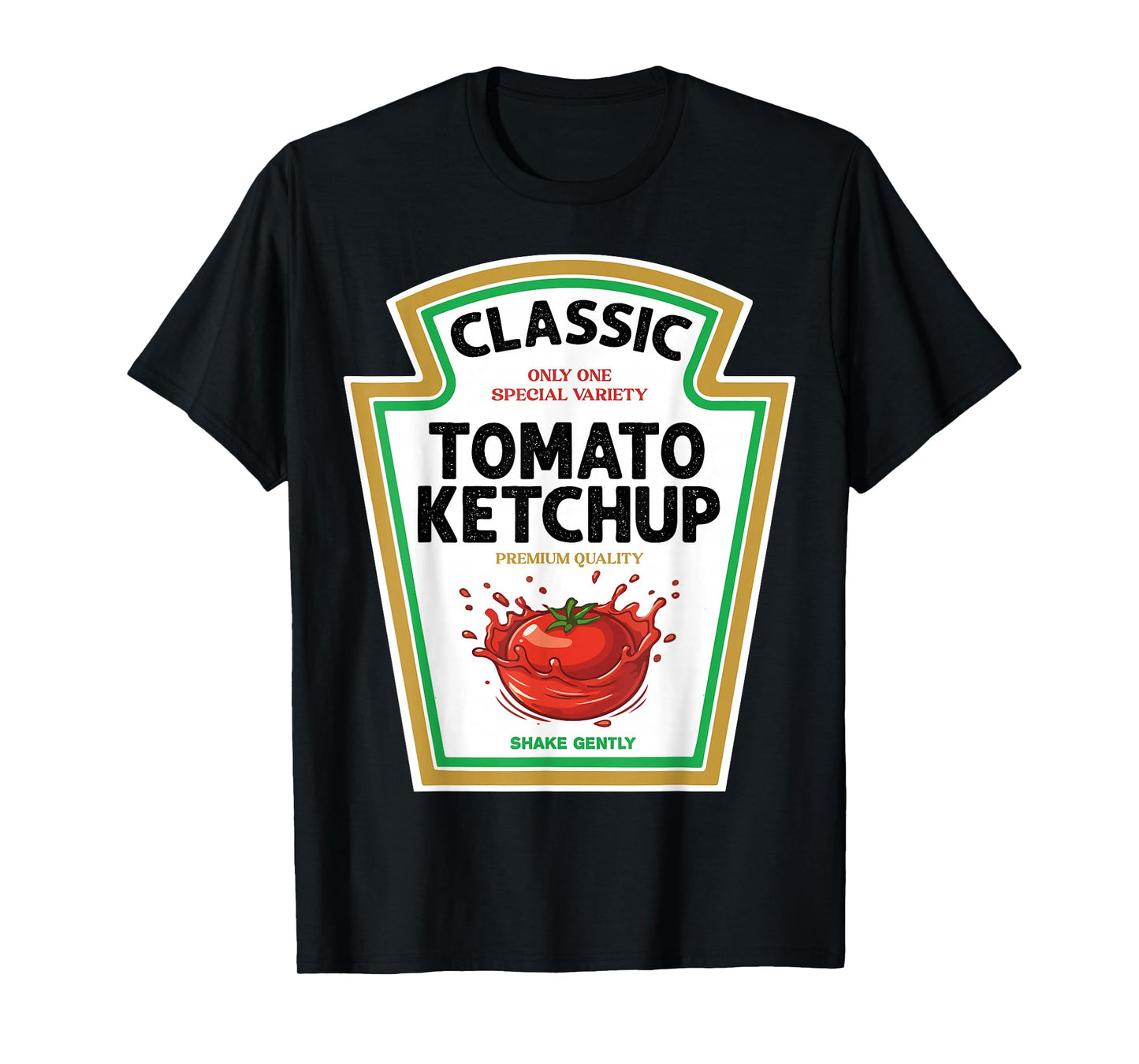 Red Ketchup DIY Halloween Costume Matching Group Ketchup T-Shirt