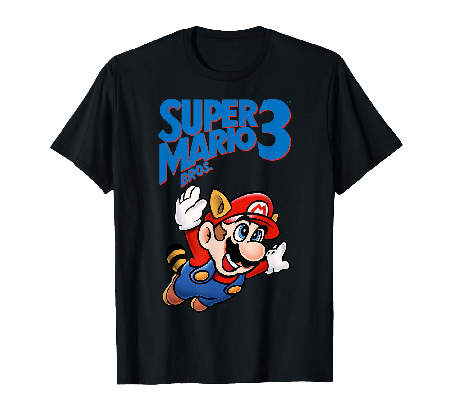 Nintendo Super Mario 3 Flying Mario Poster T-Shirt