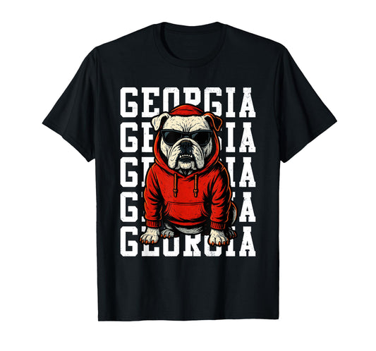 Dawgline Ghost, Redlayer March Built In Silence Love Bulldog Men Women Kids T-Shirt
