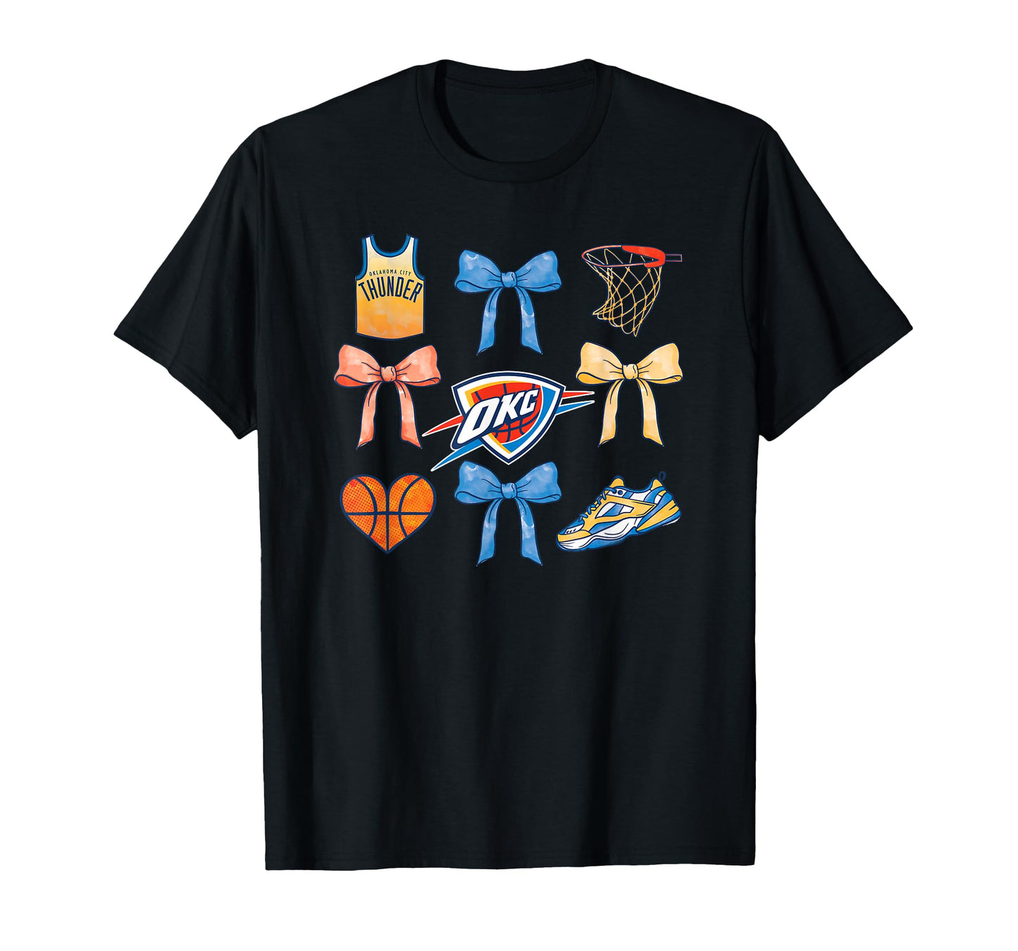 NBA Oklahoma City Thunder Bow Grid T-Shirt