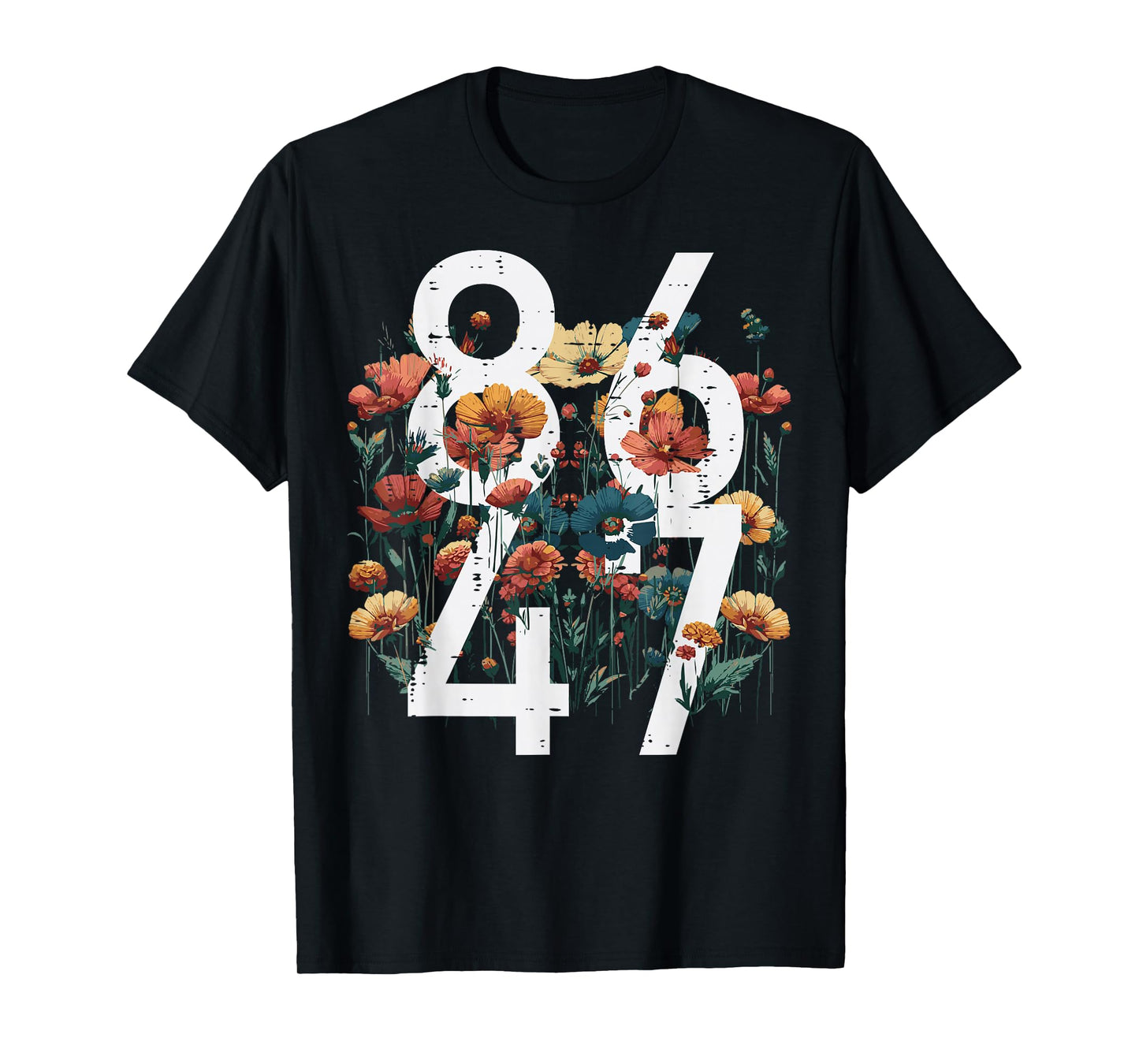 Resist 86 47 Flowers Poppy Protest Women Kids Men T-Shirt
