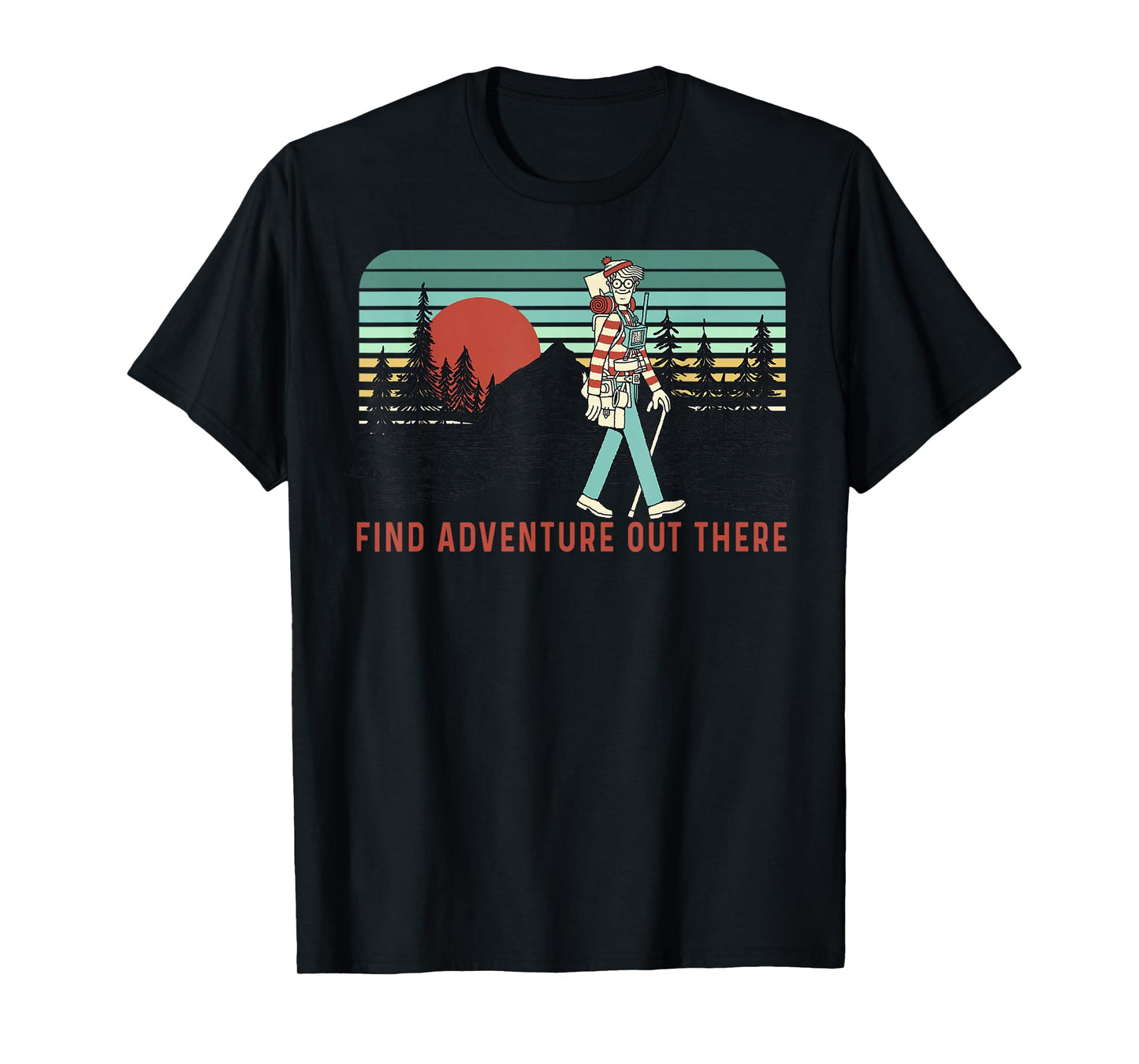 Where's Waldo Find Adventure Out There T-Shirt