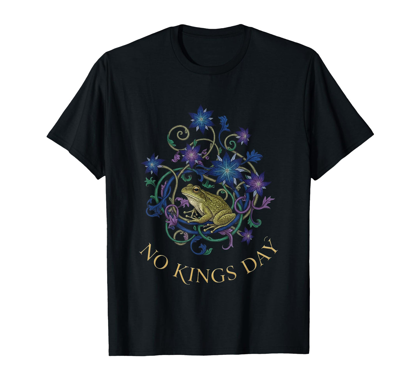 No Kings Day Portland Shirt Frog Protest T-Shirt