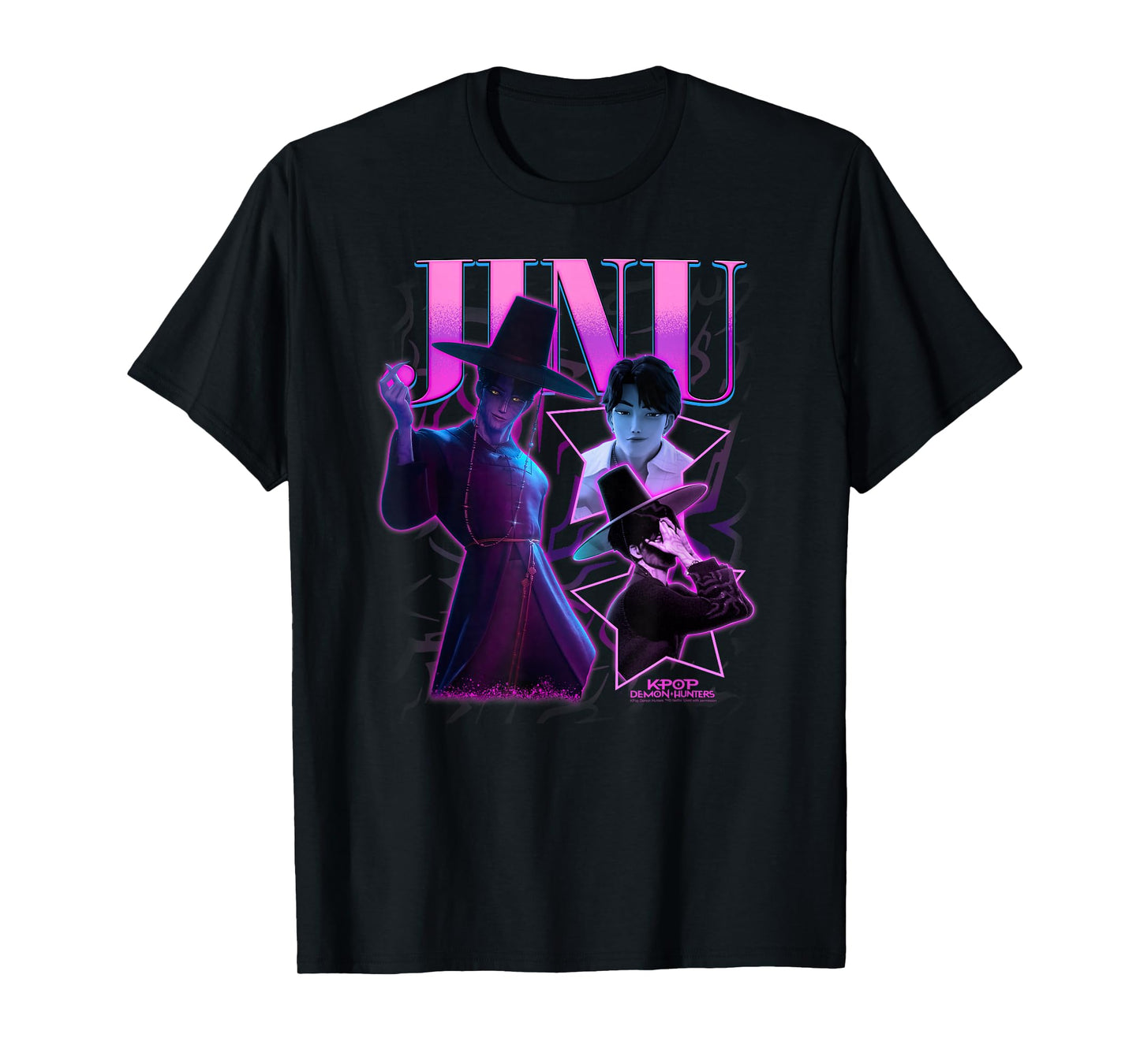 Kpop Demon Hunters Halloween Jinu Showcase Y2K Style Poster T-Shirt