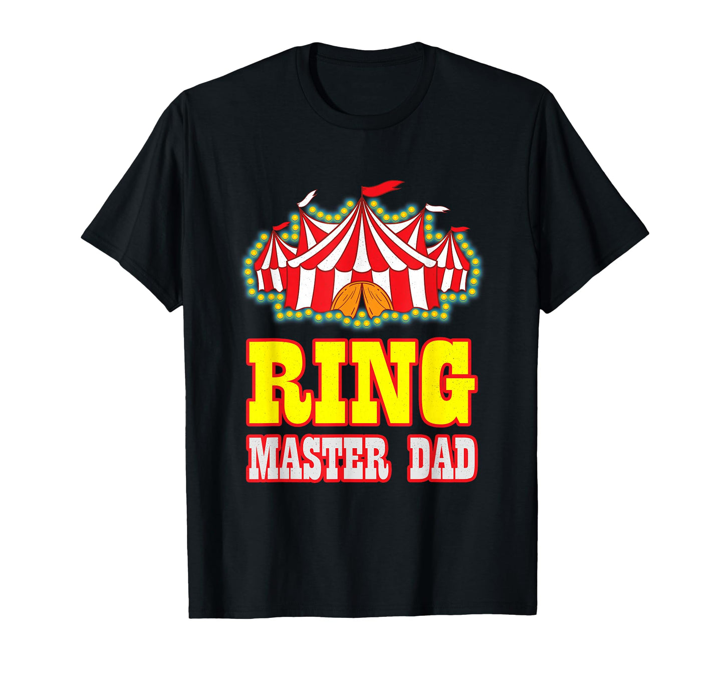 Ring Master Dad Carnival Birthday Circus Matching Family Men T-Shirt