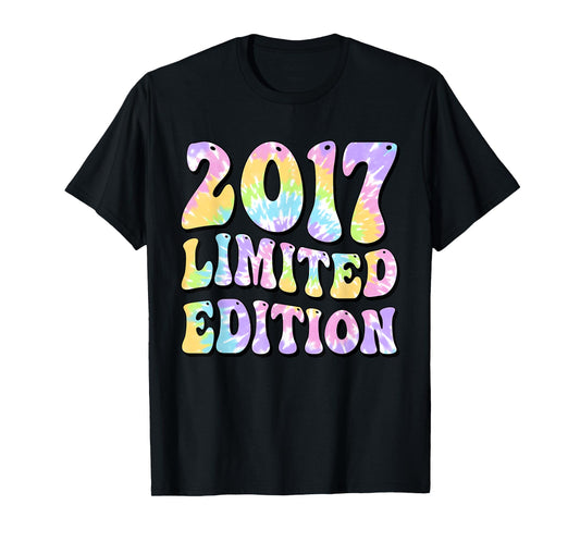 8th Birthday Girl 2017 Limited Edition Awesome Since 2017 T-Shirt