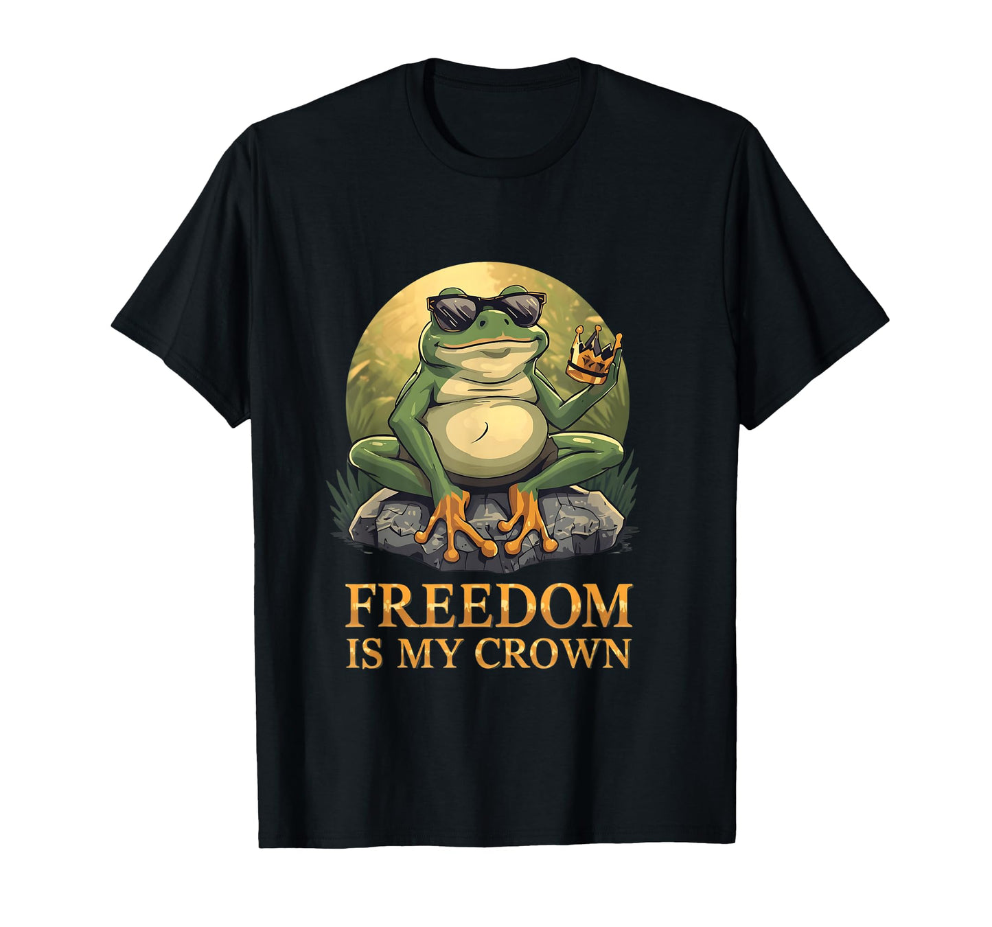 Portland Frog Protest Design for Men and Women T-Shirt