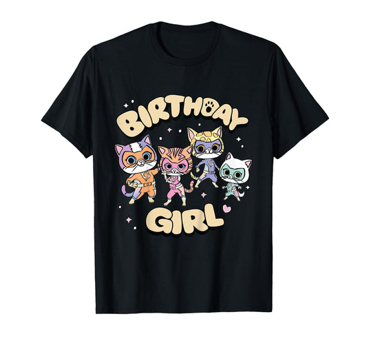 Disney Jr. SuperKitties "Birthday Girl" Party Trip Gift T-Shirt