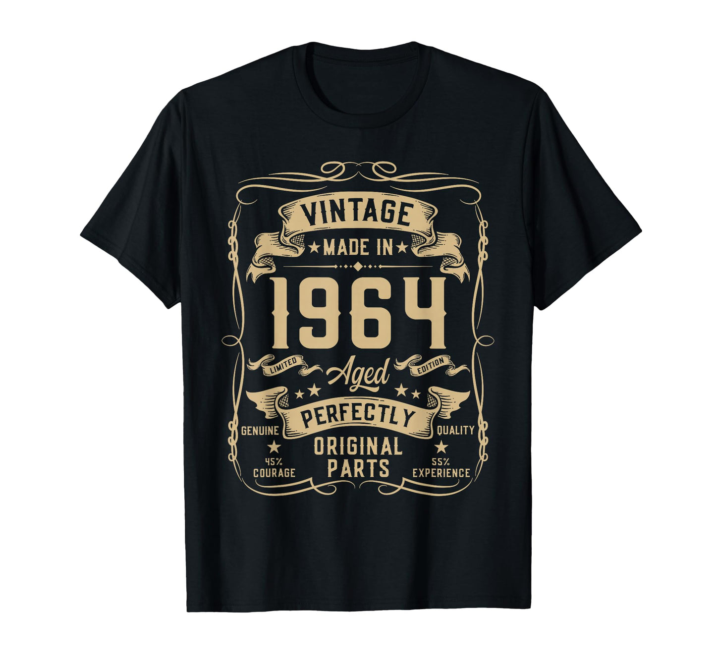 Vintage 1964 61yr 61st Birthday Gifts for Men 61 Years Old T-Shirt