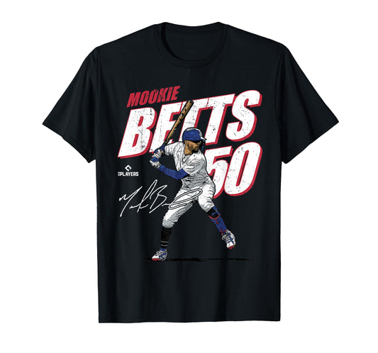 Mookie Betts | Los Angeles Baseball MLB Players | MLBMBE3001 T-Shirt