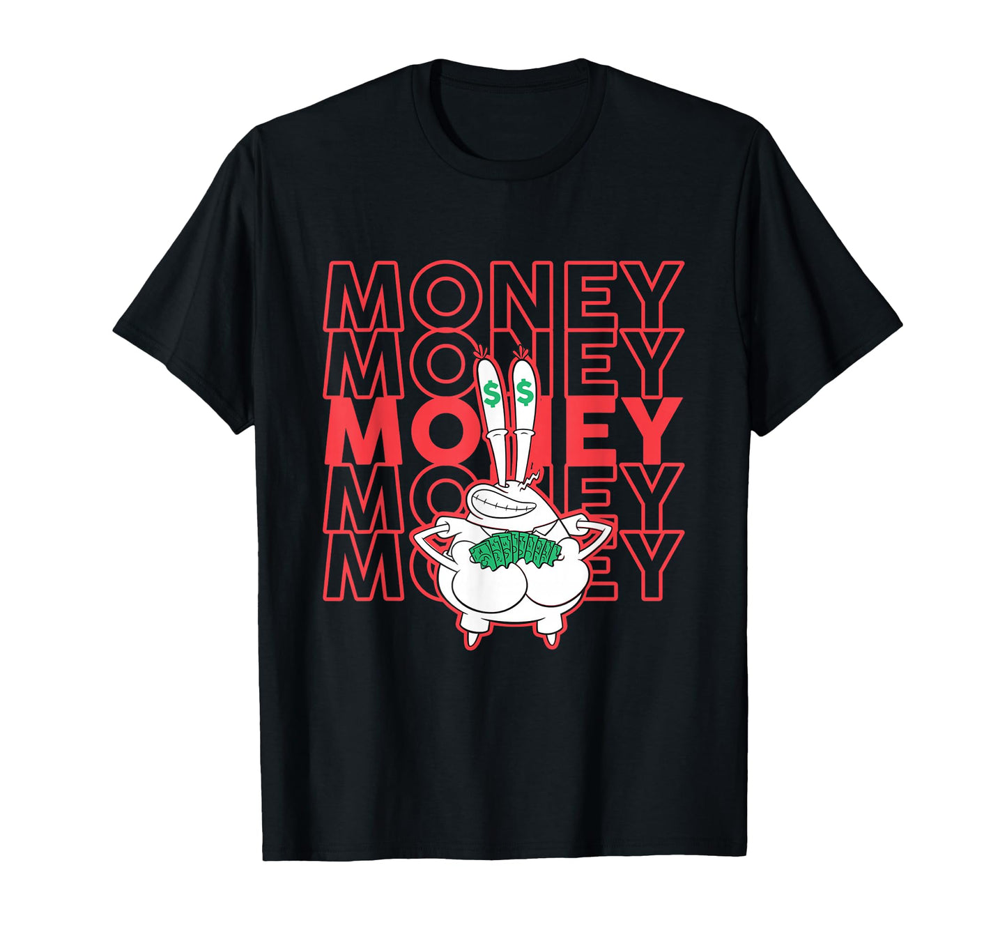 Spongebob Squarepants Mr. Krabs Money T-Shirt