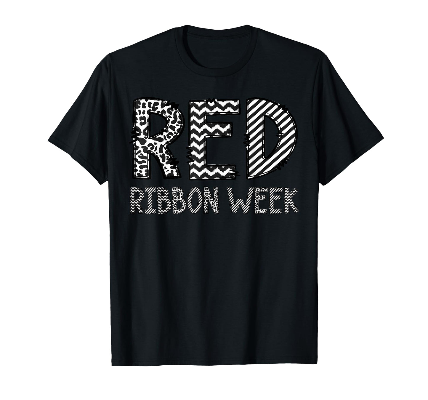 Red Ribbon Men Women Kids Youth Red Ribbon Week T-Shirt