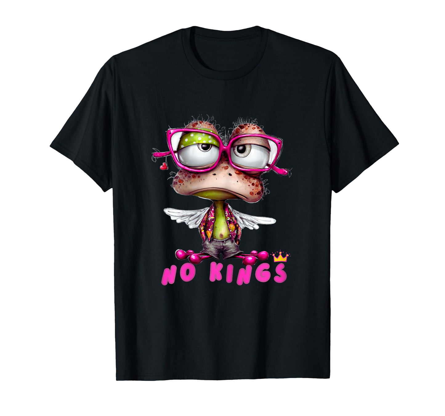 No Kings Shirt Men Women Portland Frog Protest July T-Shirt
