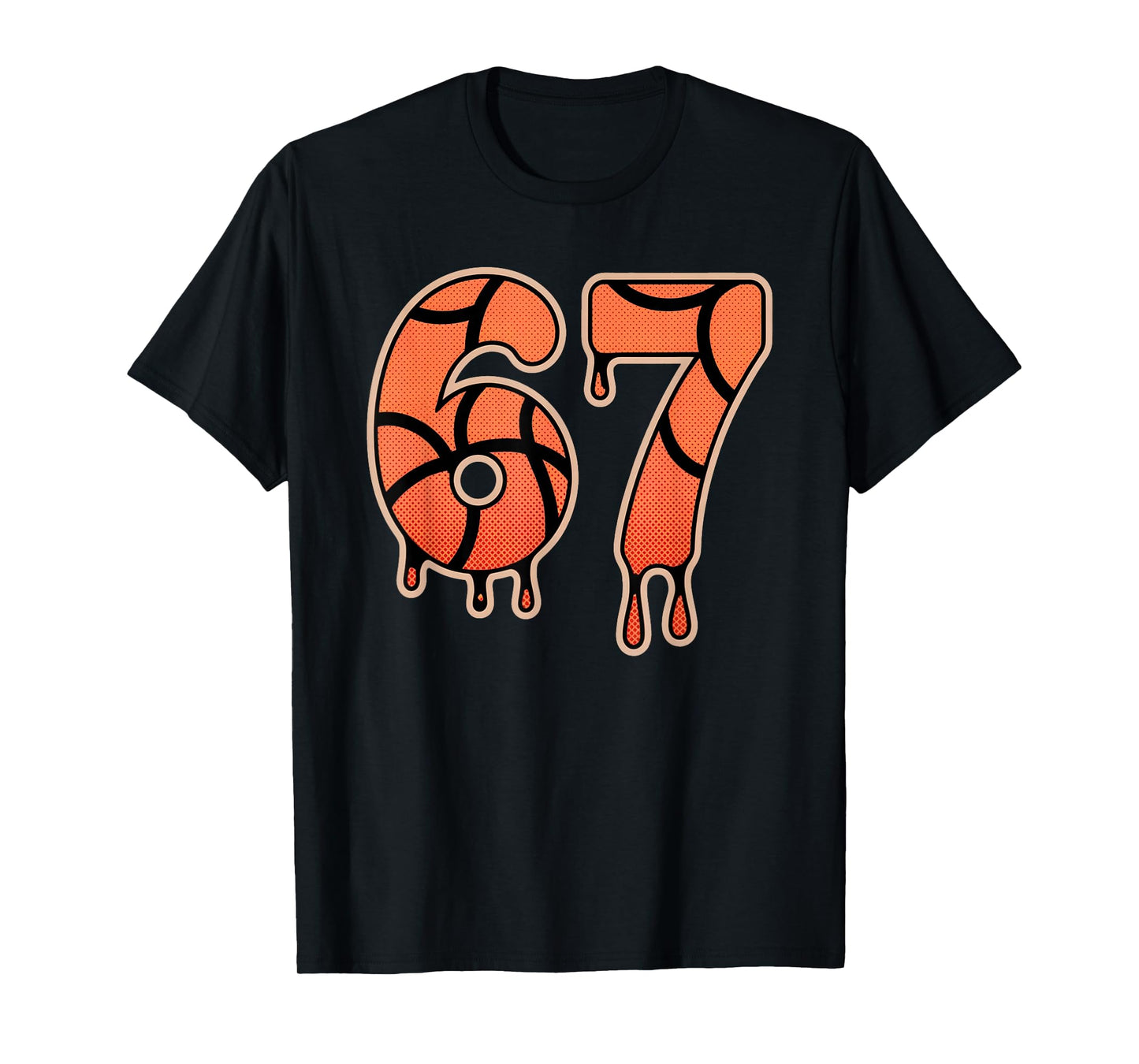 67 Number Gen Alpha Slang Basketball Drip Six Seven T-Shirt