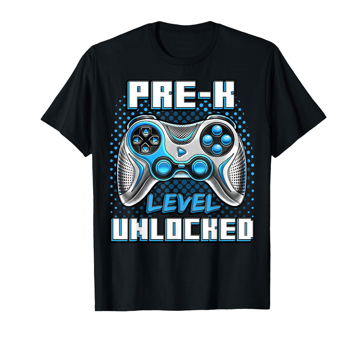 Pre-K Level Unlocked Preschool Gamer Boy First Day Of School T-Shirt