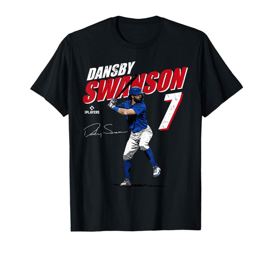 Dansby Swanson | Chicago Baseball Players | MLBDSN3001 T-Shirt