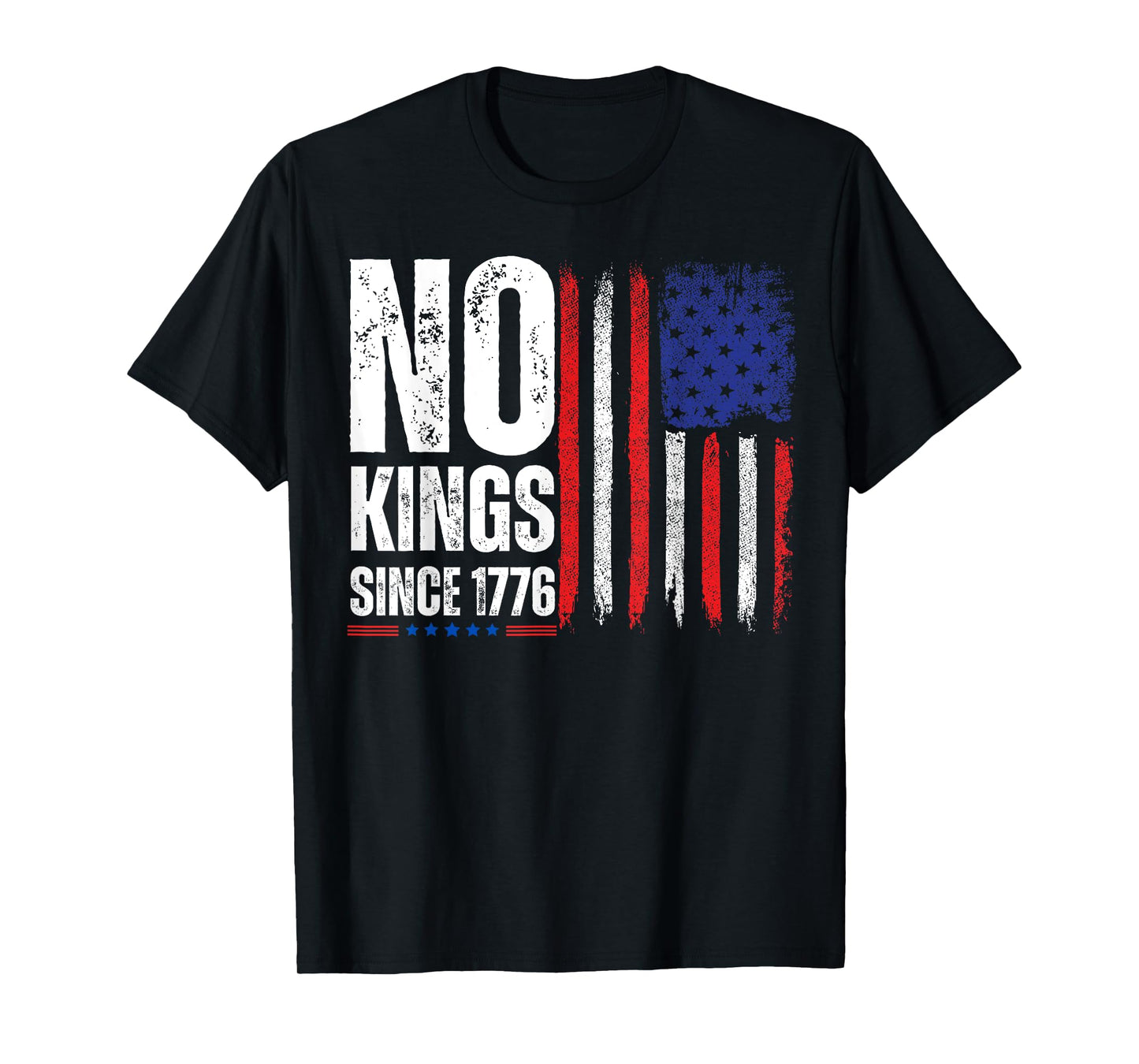 No Kings In America Since 1776 Save Democracy T-Shirt