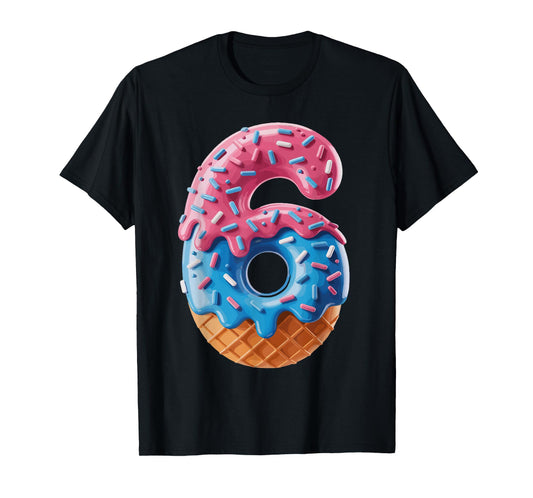 67 Meme Matching Couple Halloween Costume Ice Cream 6 Six T-Shirt