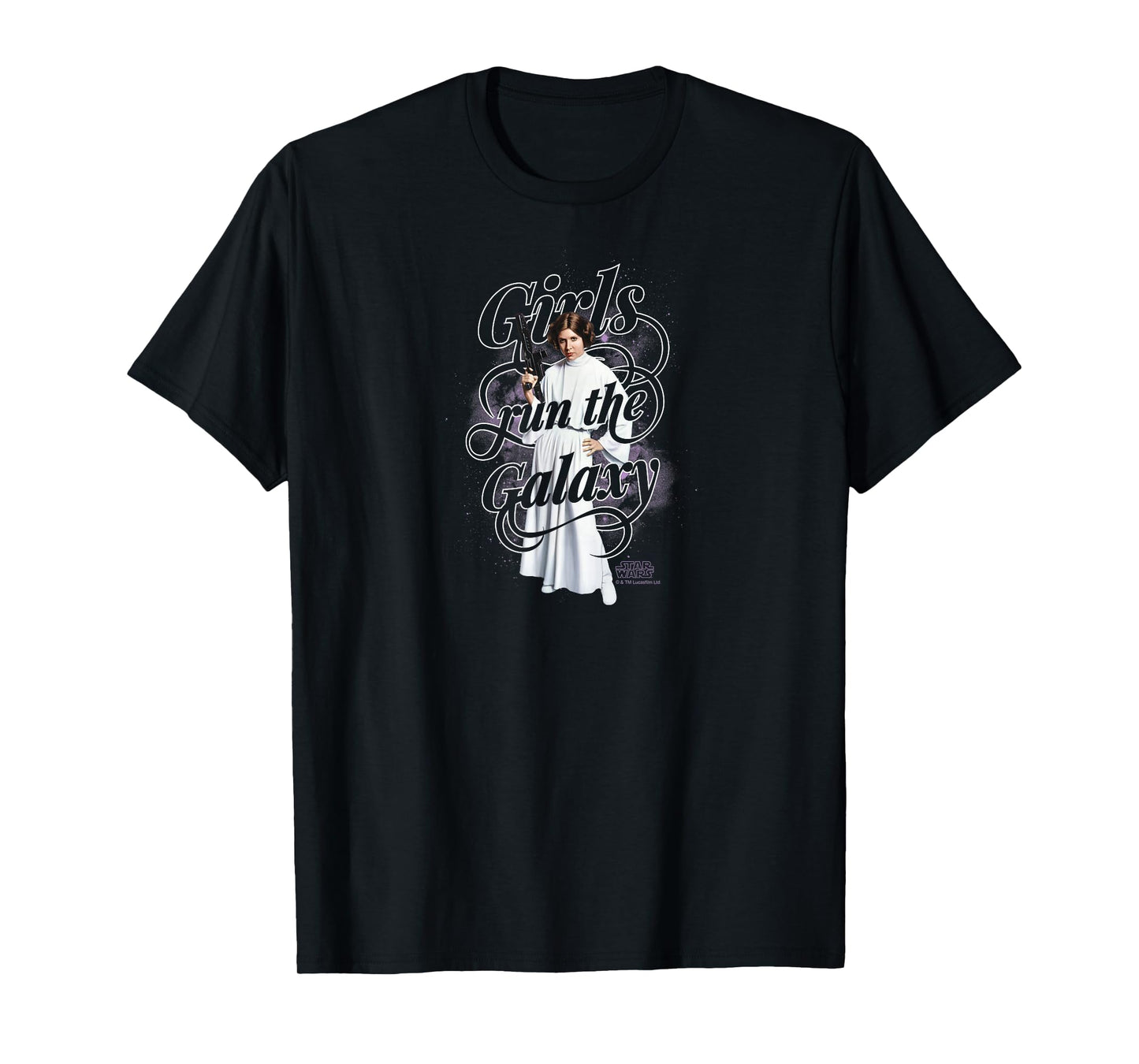 Star Wars - Leia Girls Run The World T-Shirt