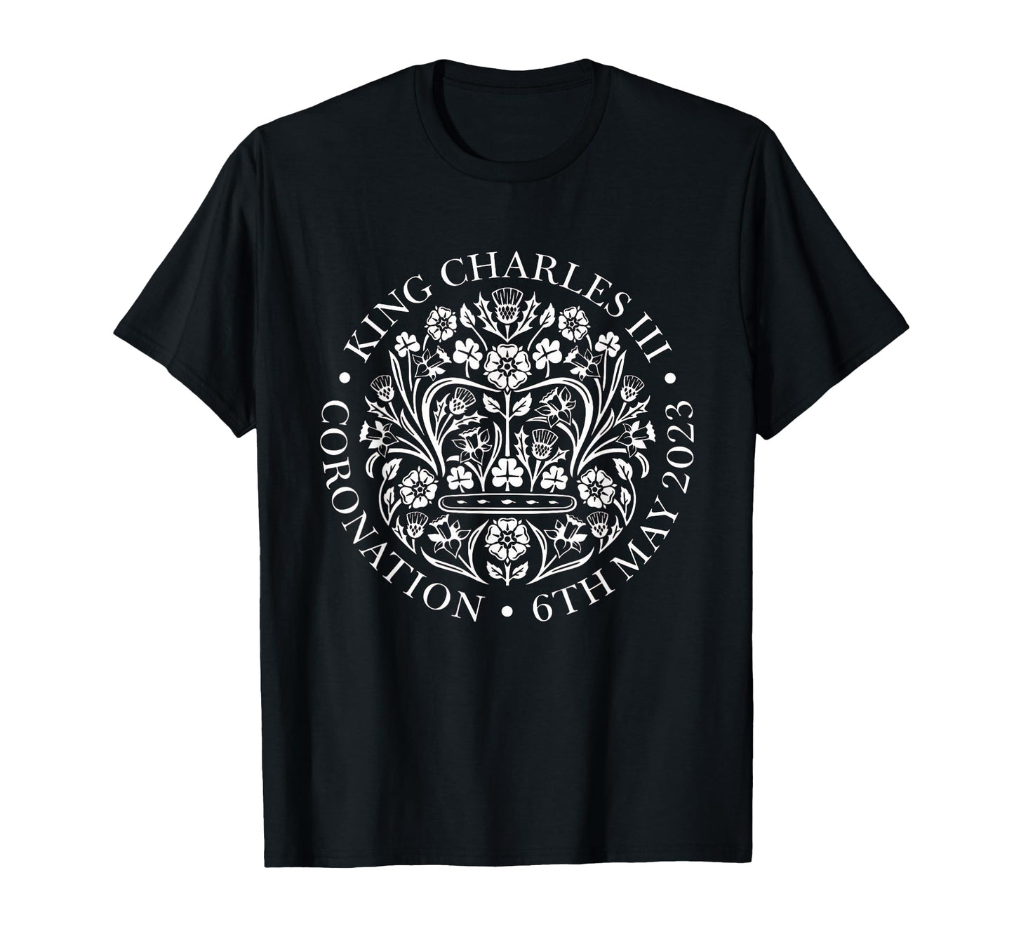 KING CHARLES III CORONATION 2023 British SOUVENIR T-Shirt