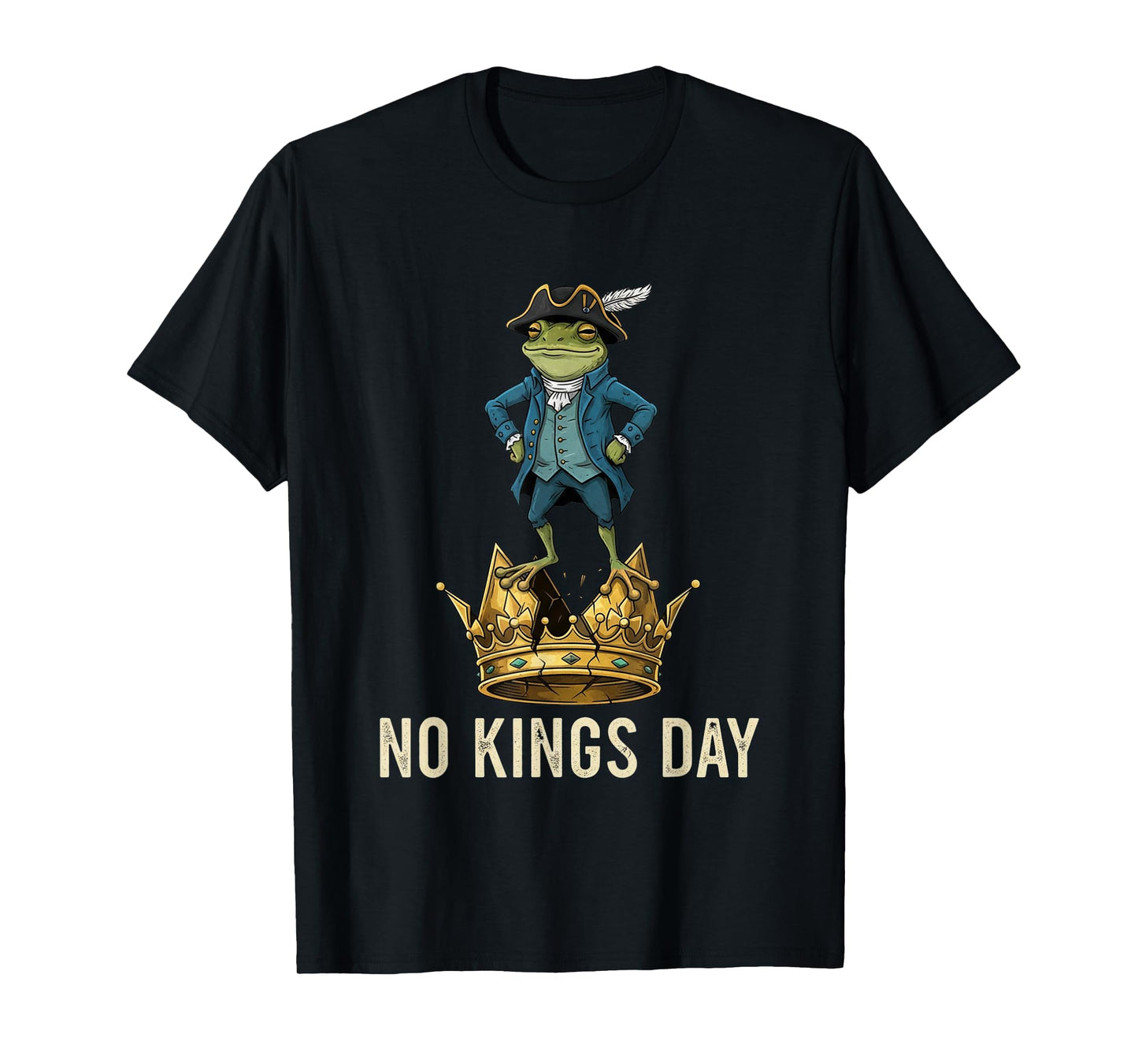 No Kings Day Portland Shirt Frog Protest T-Shirt