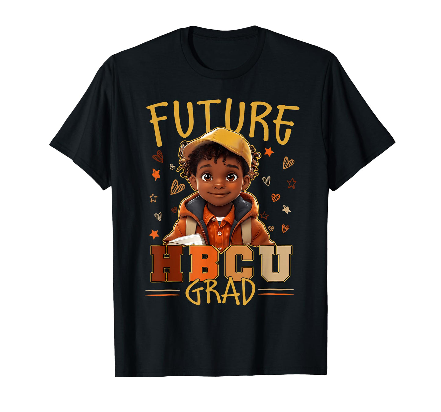 Black Boy Future HBCU Graduate Afro College Graduation Kids T-Shirt