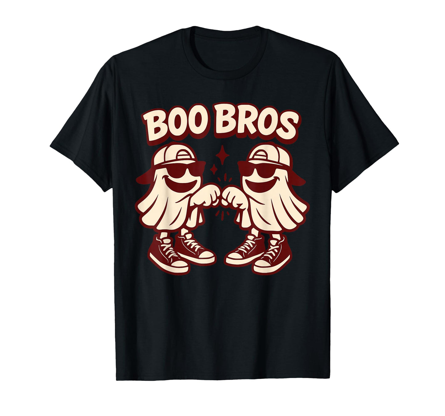 Boo Bros Twins Halloween Costume Toddler Kids Boys Matching T-Shirt