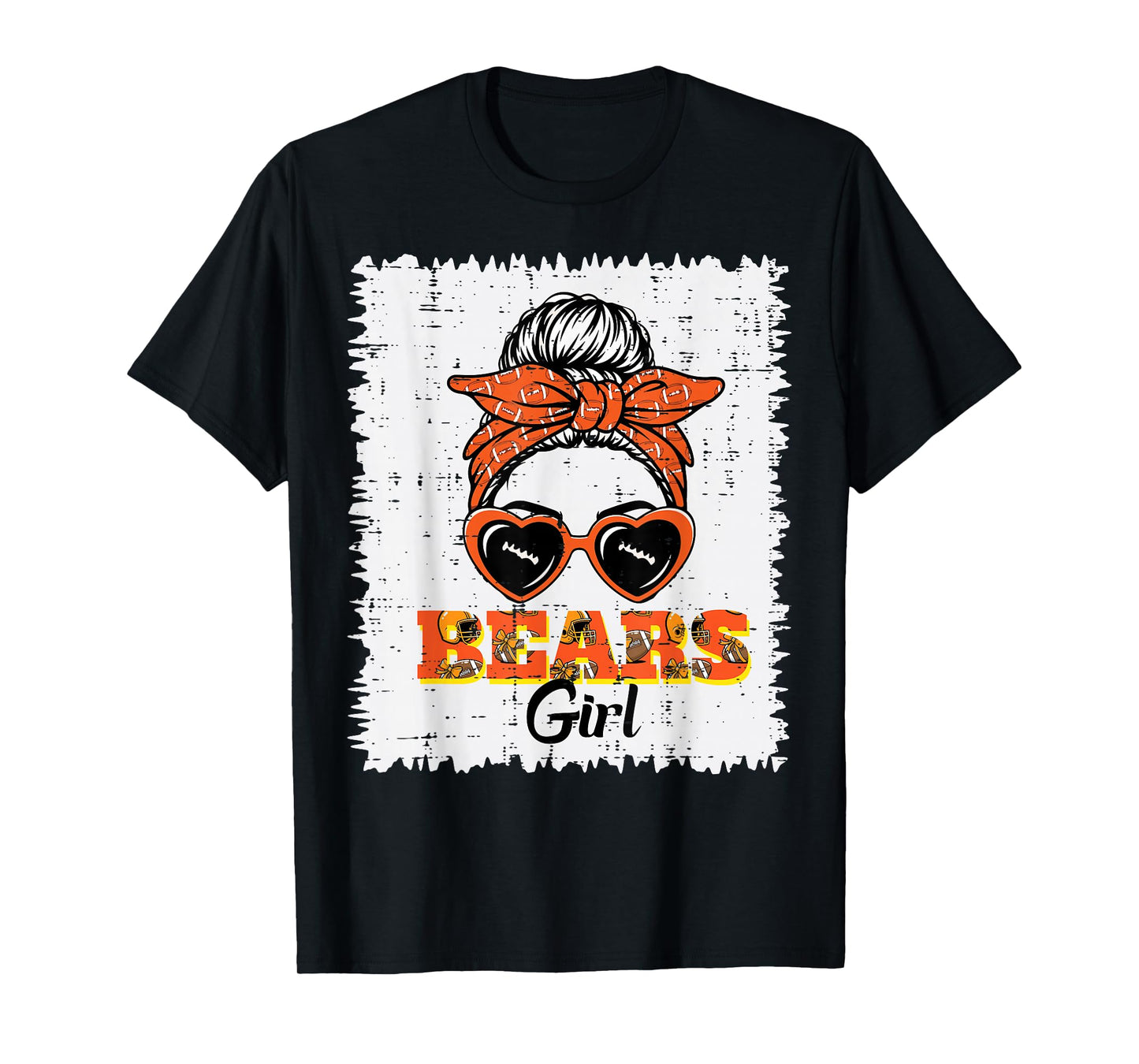 Bear Girl Women Kids Girls Youth Teen T-Shirt
