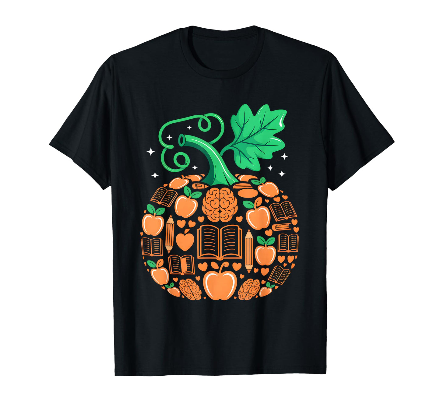 Teacher Pumpkin Fall Autumn Thanksgiving Classroom School T-Shirt