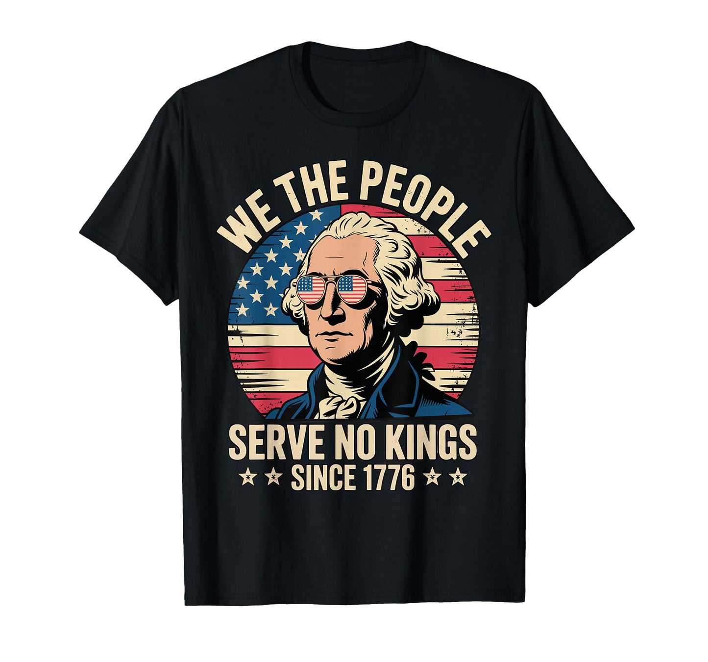 No Kings in America We The People Political Tee Men Women T-Shirt