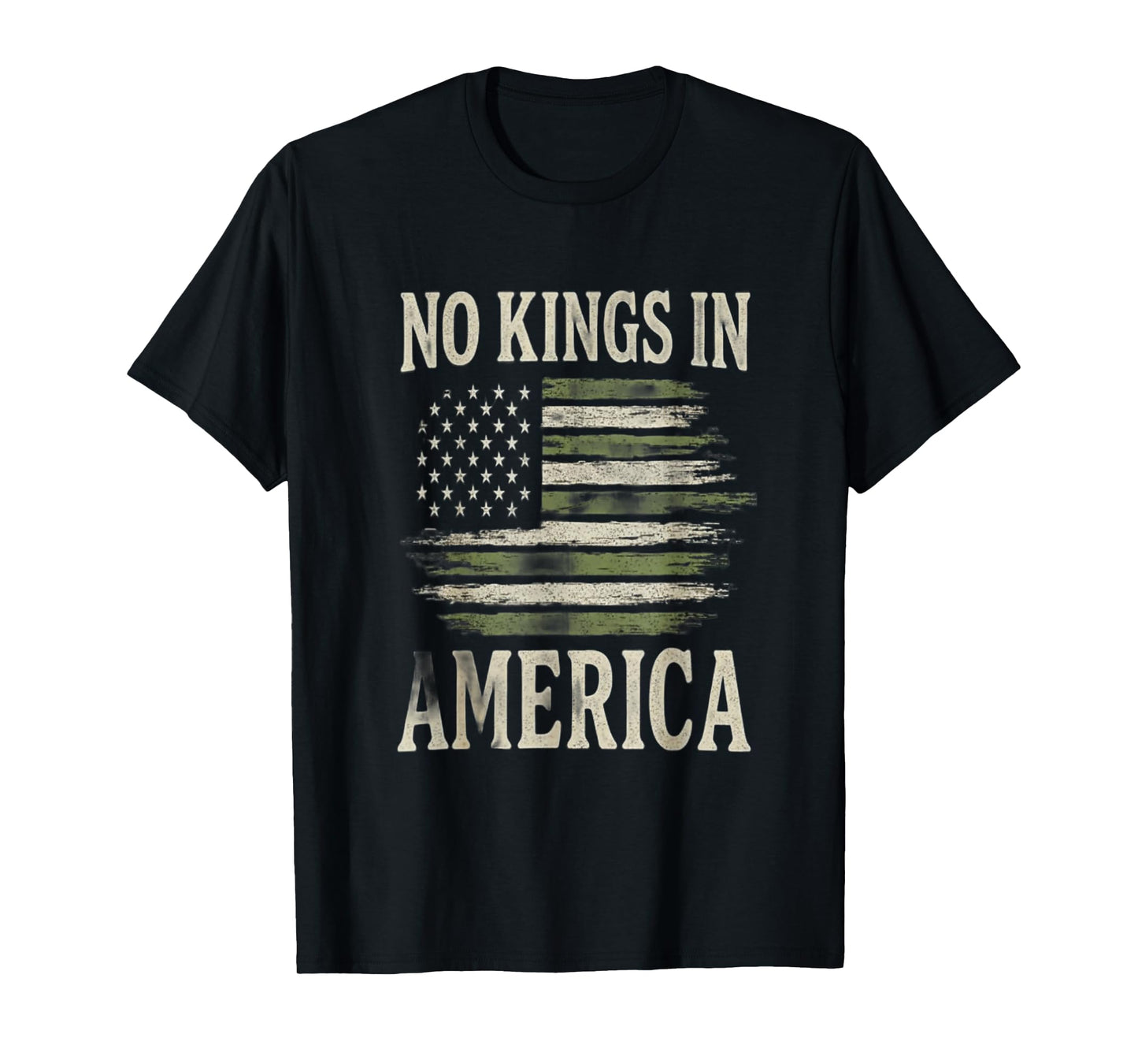 No Kings Vintage Patriotic Freedom Liberty USA T-Shirt
