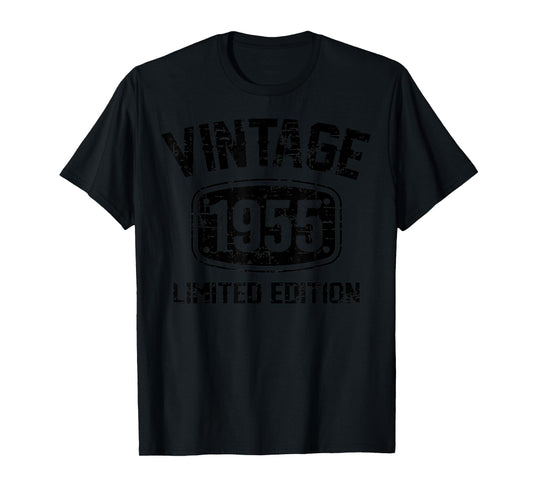 67 Years Old Vintage 1955 Limited Edition 67th Birthday T-Shirt