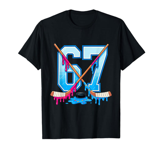 67 Hockey Drip T-Shirt