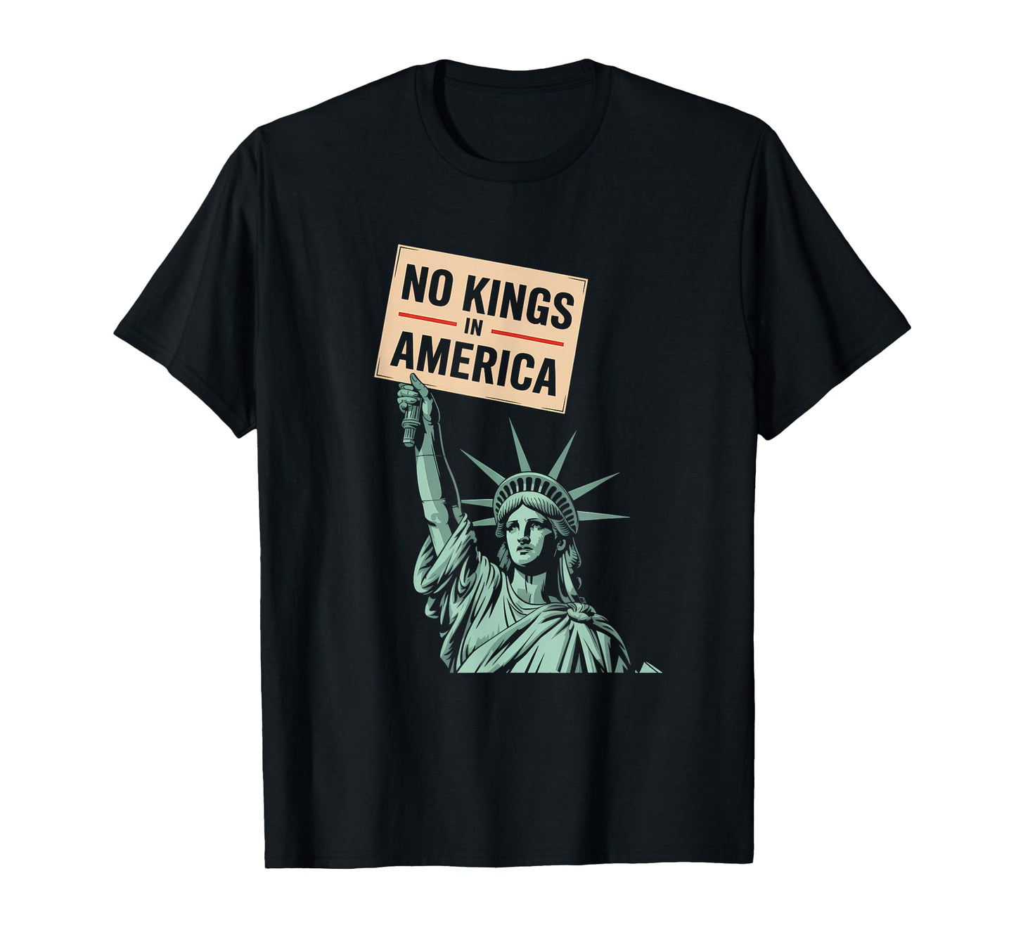 No Kings in America Shirt Protest Liberty Democracy Truth T-Shirt