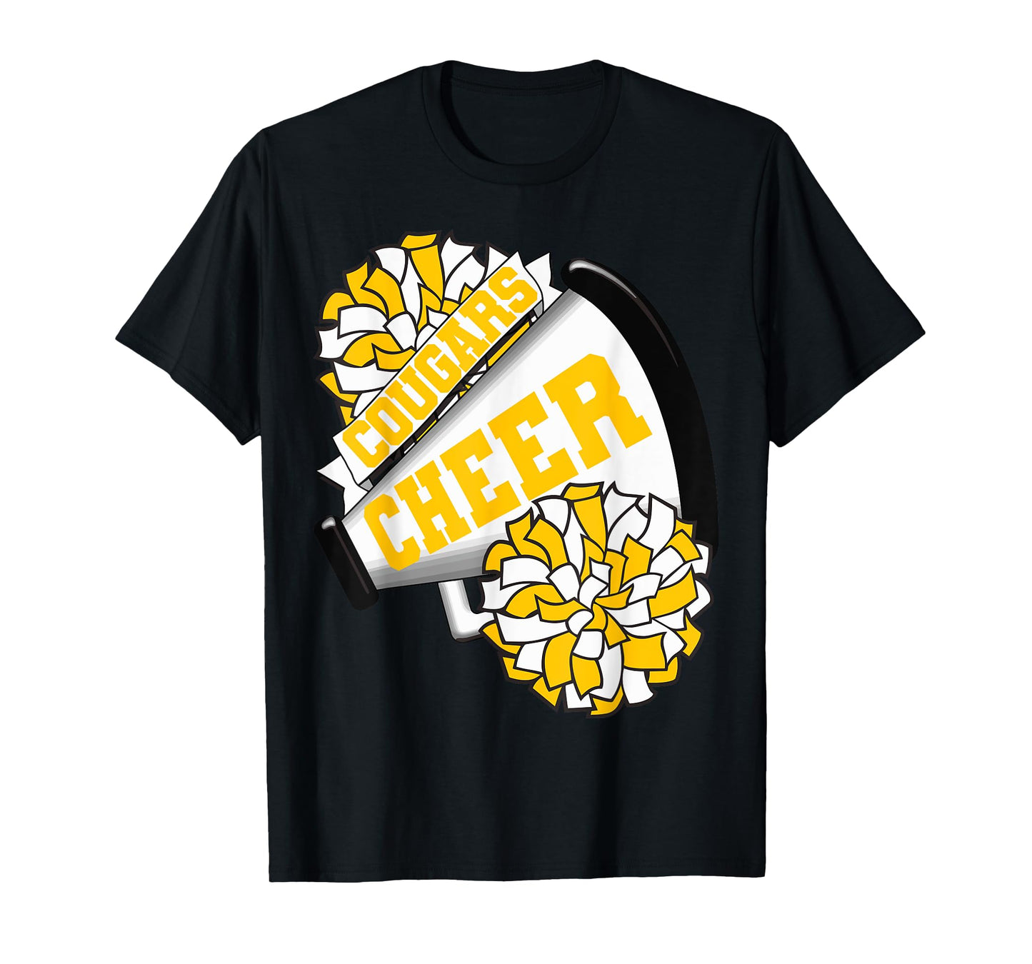 Cougars Cheer Back To School Cheerleading Spirit GY T-Shirt