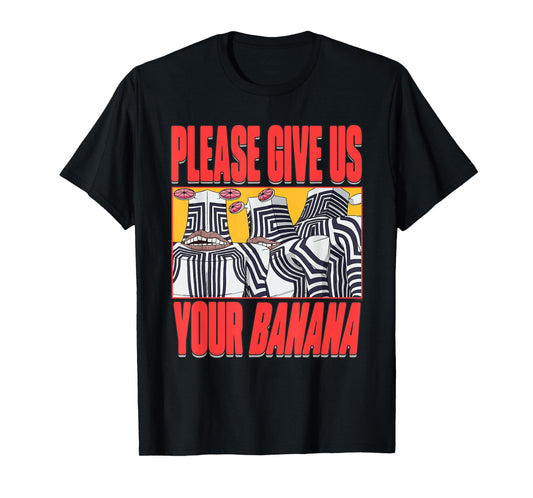 Dan Da Dan Please Give Us Your Banana Aliens Anime T-Shirt