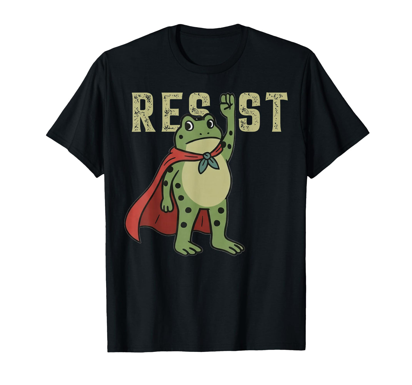 Resist Frog Portland Frog Protest for Men Women T-Shirt