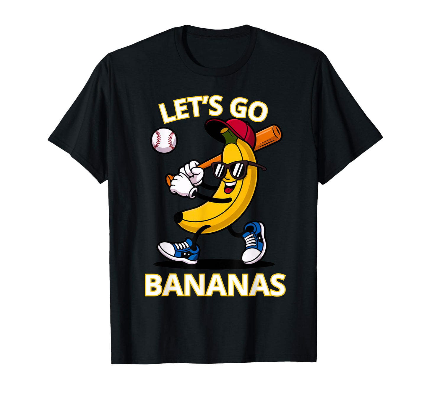 Let's Go Bananas Funny Banana T-Shirt