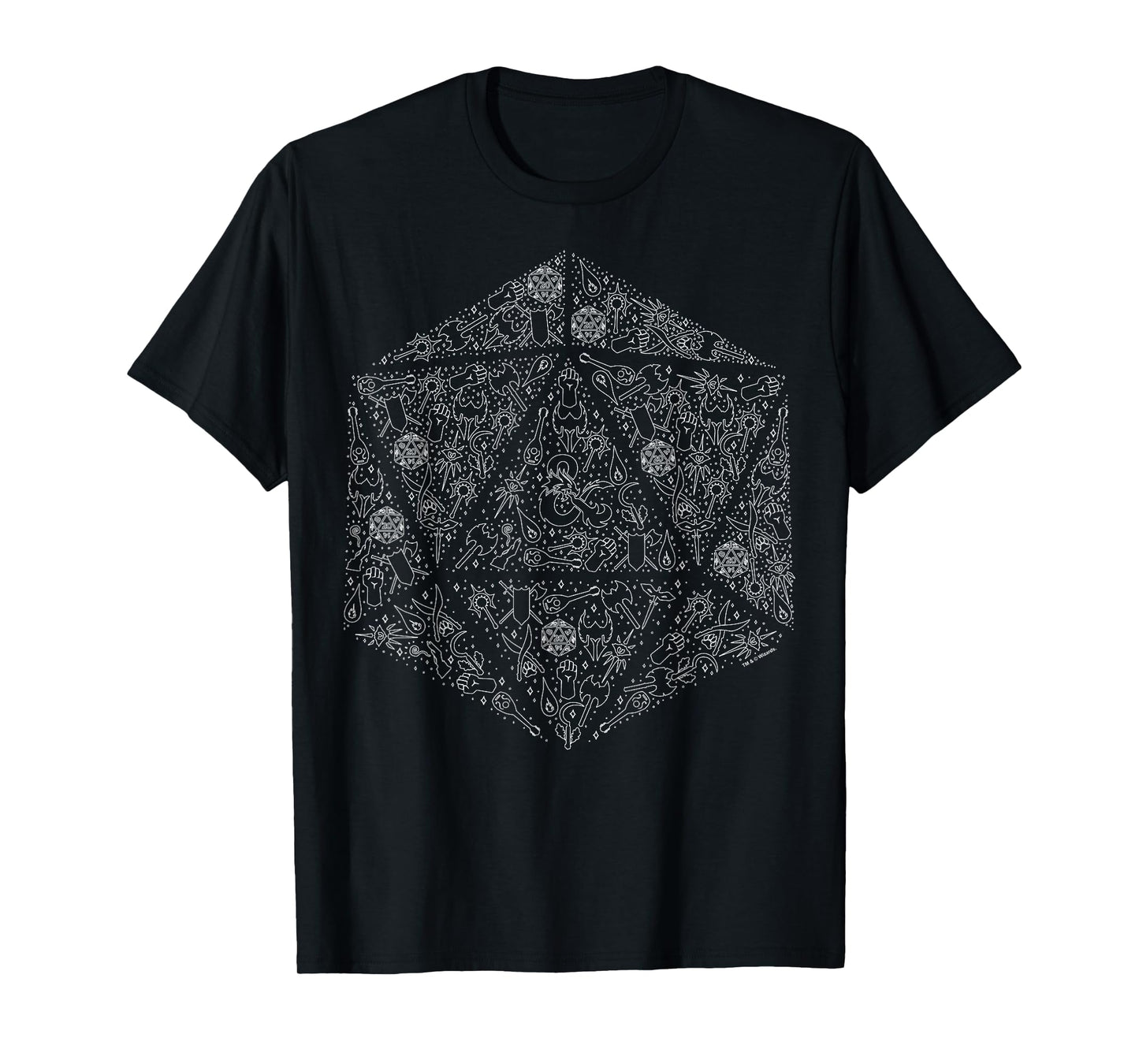 Dungeons & Dragons Celestial D20 T-Shirt