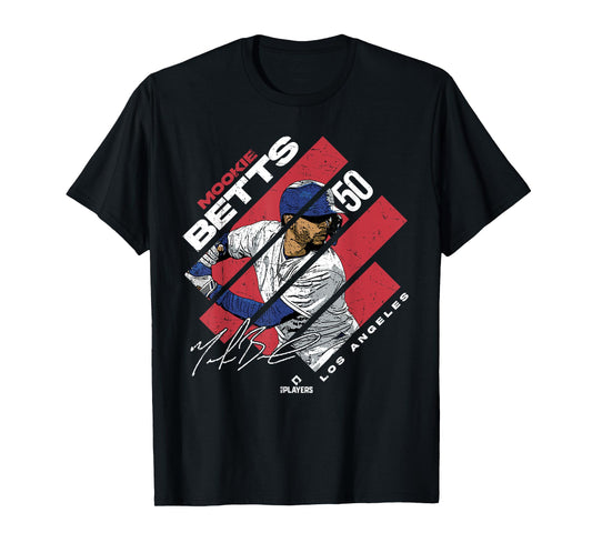 Mookie Betts | Los Angeles Baseball MLB Players | MLBMBE3002 T-Shirt