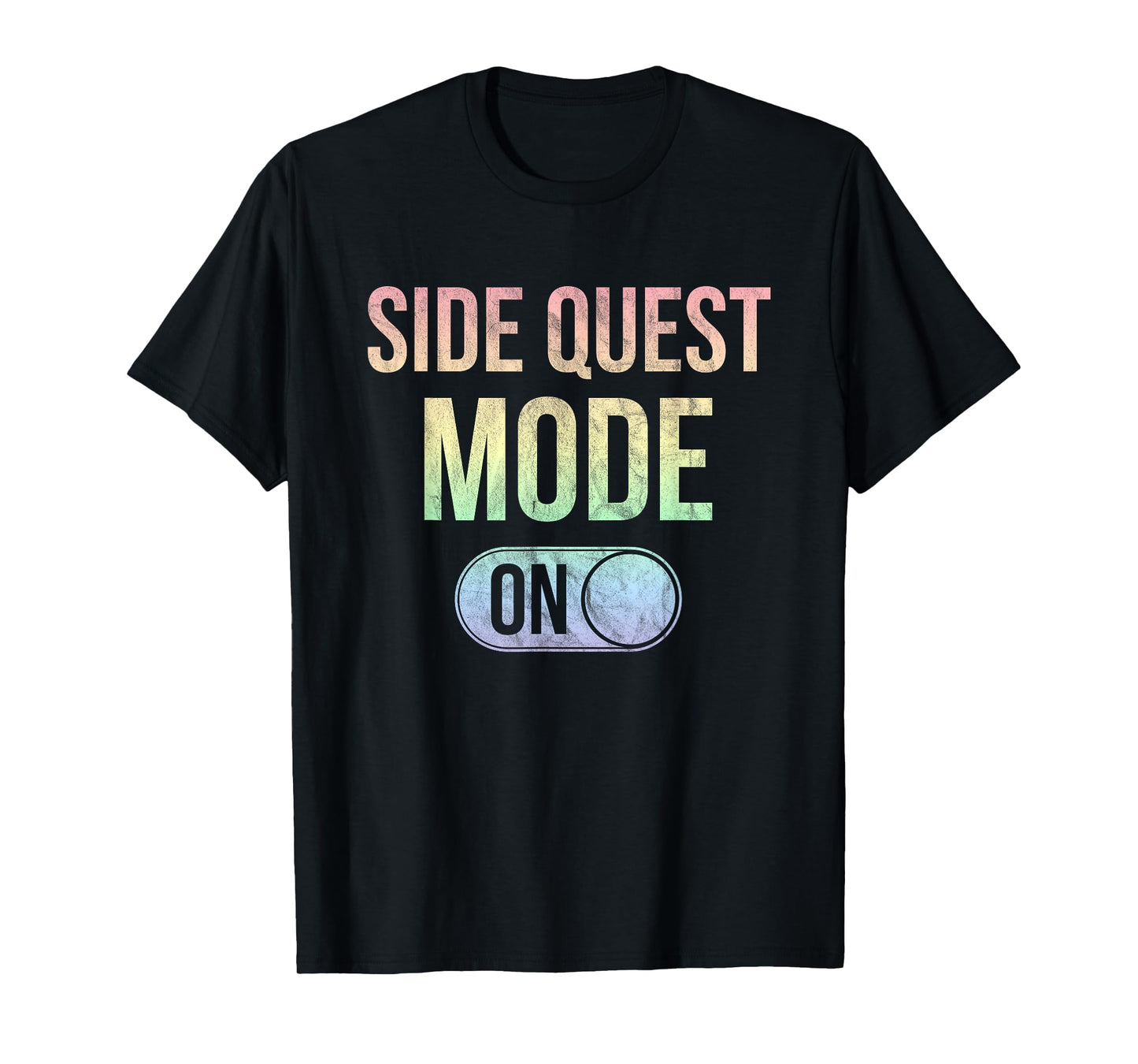 Side Quest Mode On - Funny Rave EDM Festival Gamer T-Shirt