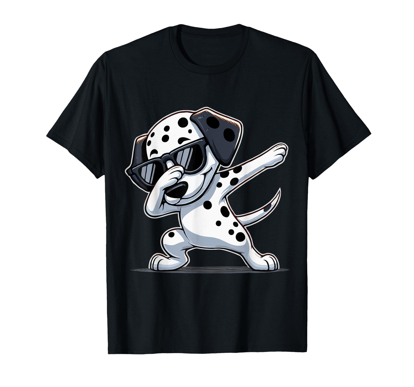 Dabbing Dalmatian Funny Dalmation Dog Dab Dance T-Shirt