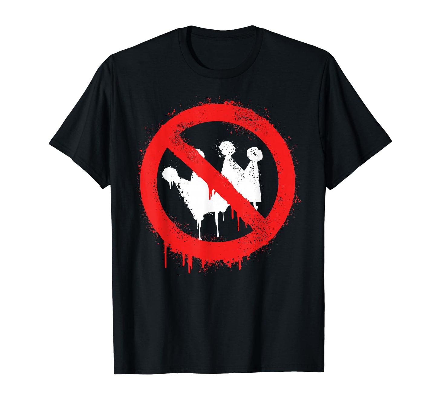 No Kings Protest Stop Sign T-Shirt
