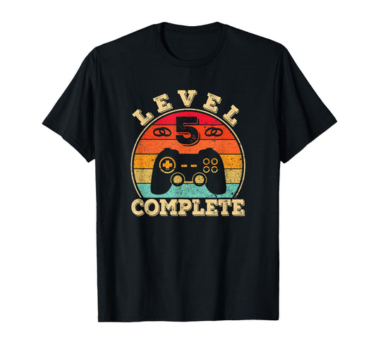 5th Wedding Anniversary - 5 Years Married - Level 5 Complete T-Shirt