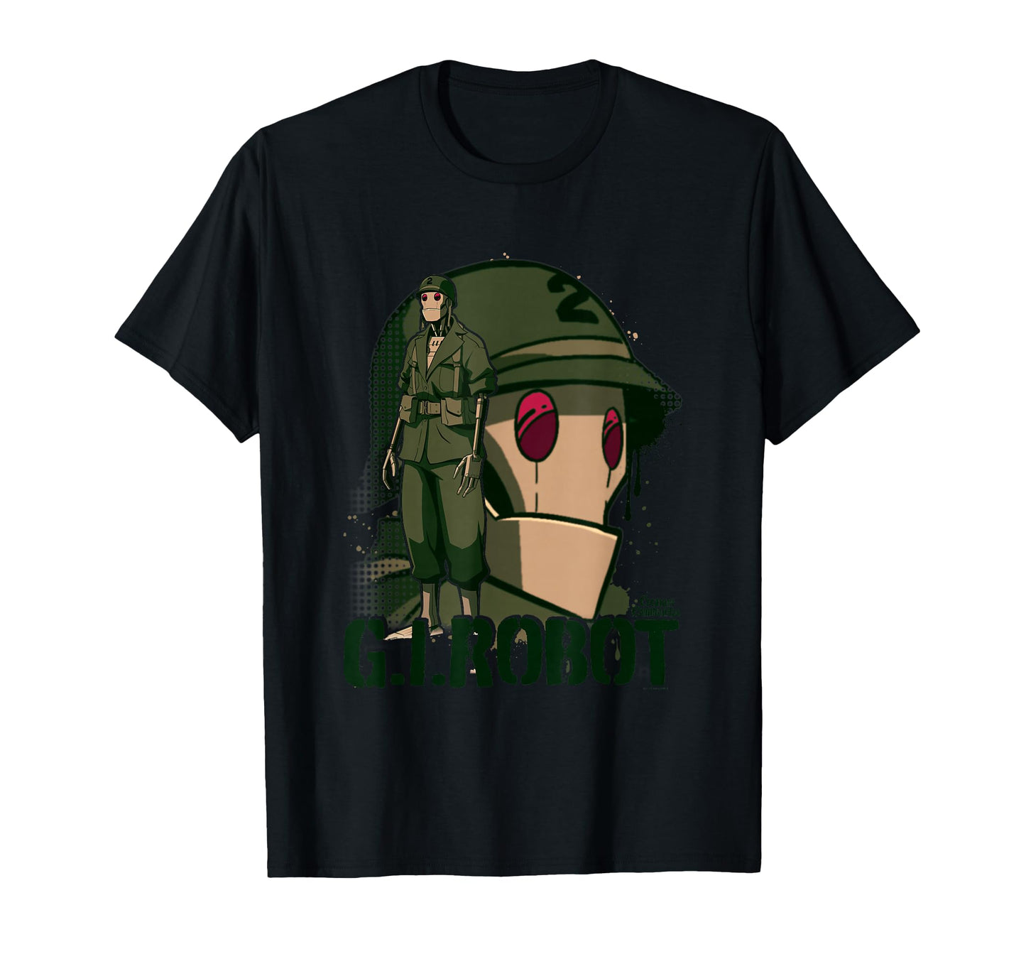 Creature Commandos G.I. Robot Showcase T-Shirt