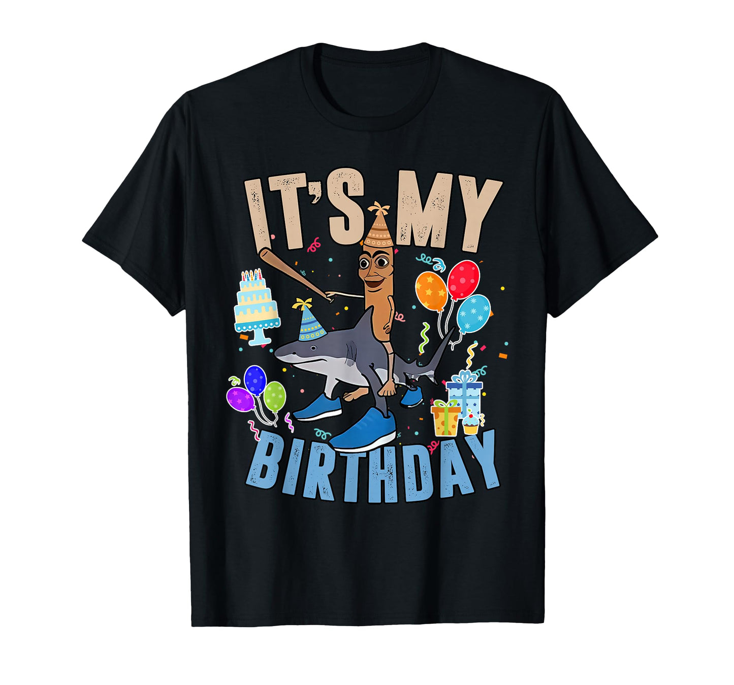 It's My Birthday Boy Tung Tung Tung Sahur Tralalero Tralala T-Shirt