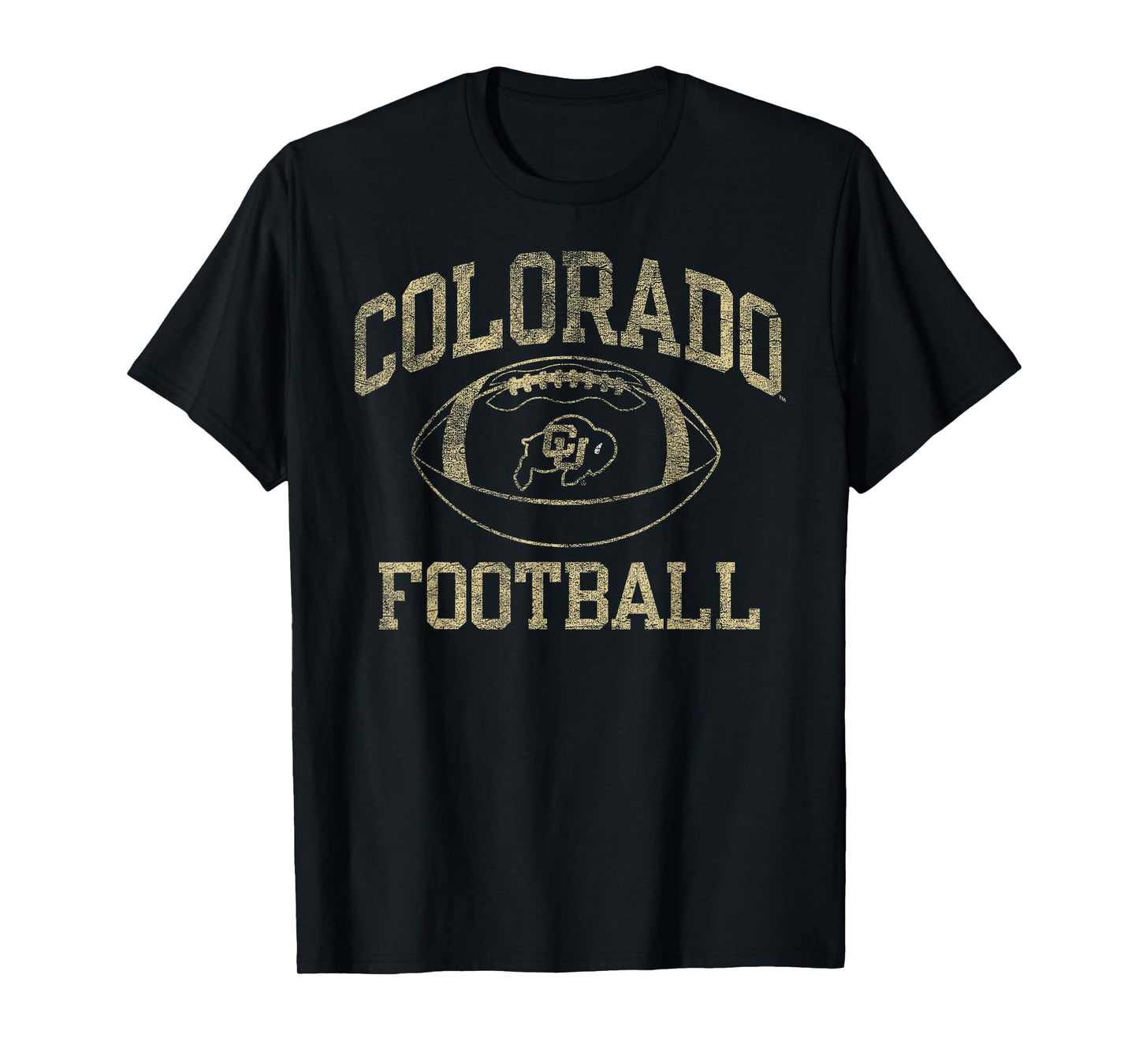 Colorado Buffaloes Football Intensity Black T-Shirt